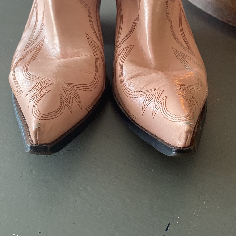 Ladies pink cowboy boots - Picture 6 of 6